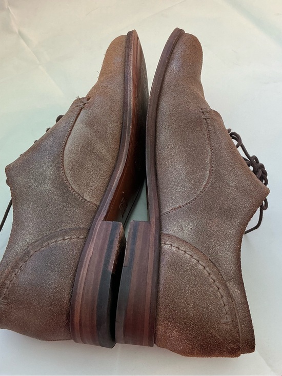 Frye Elyssa Women’s Oxford In Brown Suede Size 8M